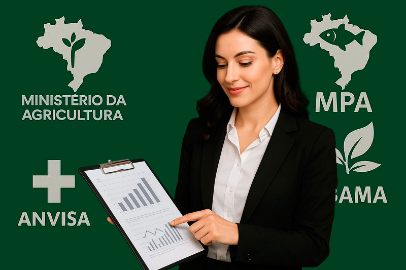 Consultoría para exportación de leche, productos lácteos, pescado, carne a Brasil